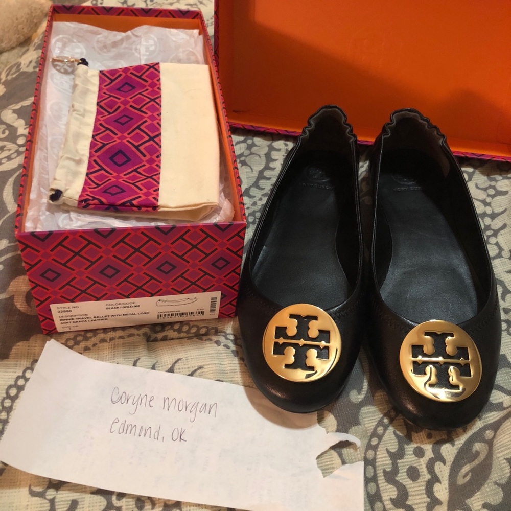 EUC Tory Burch Minnie Size 8
